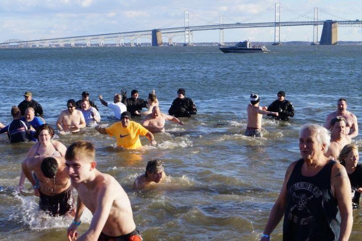 2018 MSP Polar Bear Plunge, Stertil-Koni, lifts, Maryland State Police, Special Olympics of Maryland