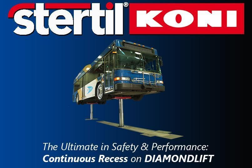 Continuous Recess on DIAMONDLIFT, inground lifts, Stertil-Koni, bus lifts, truck lifts, inground piston lift, scissor lift, platform lifts
