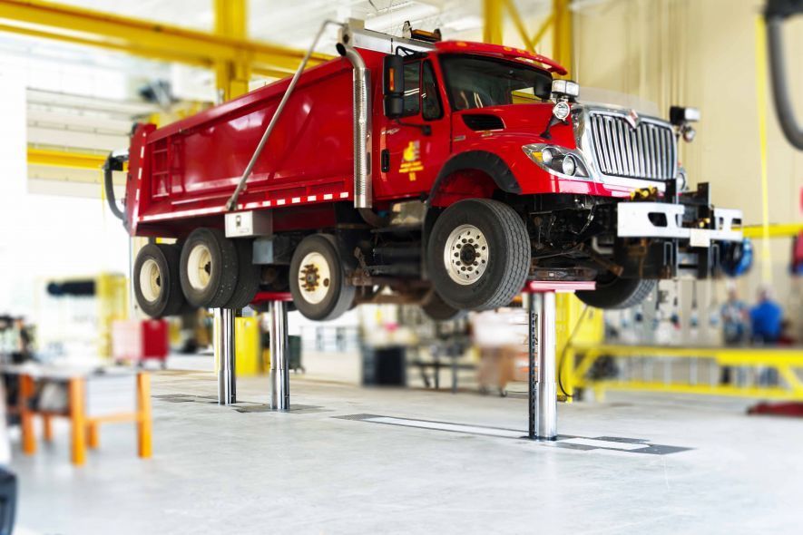 Stertil-Koni Hydraulic Truck Lift Inground Piston Lift DIAMONDLIFT