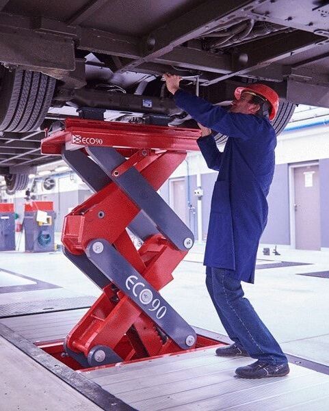 Stertil-Koni Heavy Duty Inground Scissor Lift