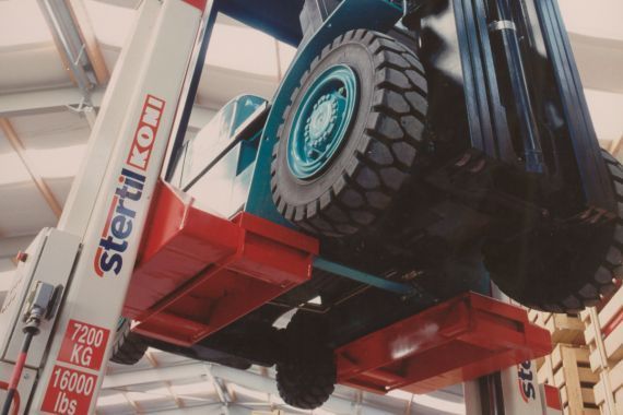 Stertil-Koni Heavy Duty Forklift Adapter