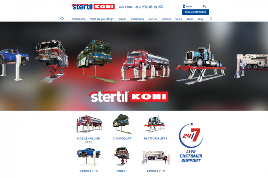 Stertil-Koni Debuts New Company Website