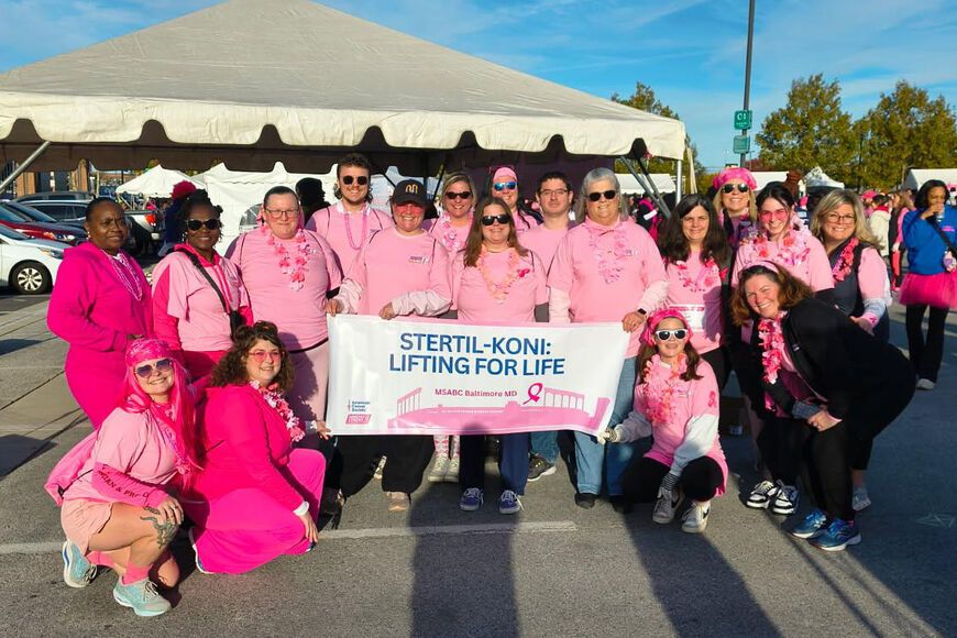 Stertil-Koni Places in Top 20 Fundraising Teams 