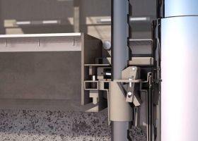 Stertil-Koni Heavy Duty Inground Lift DIAMONDLIFT Mechanical Lock