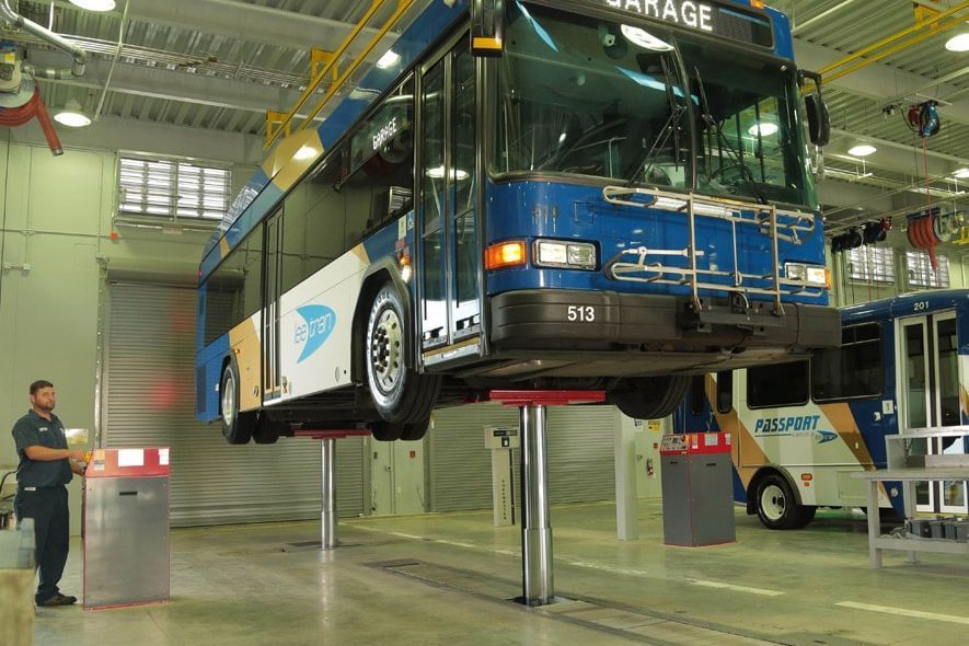 Stertil-Koni Heavy Duty Bus Lift Piston DIAMONDLIFT