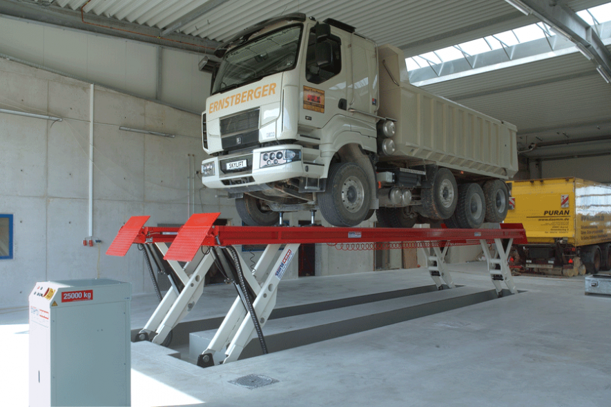 Stertil-Koni Heavy Duty Hydraulic Truck Lift Platform SKYLIFT