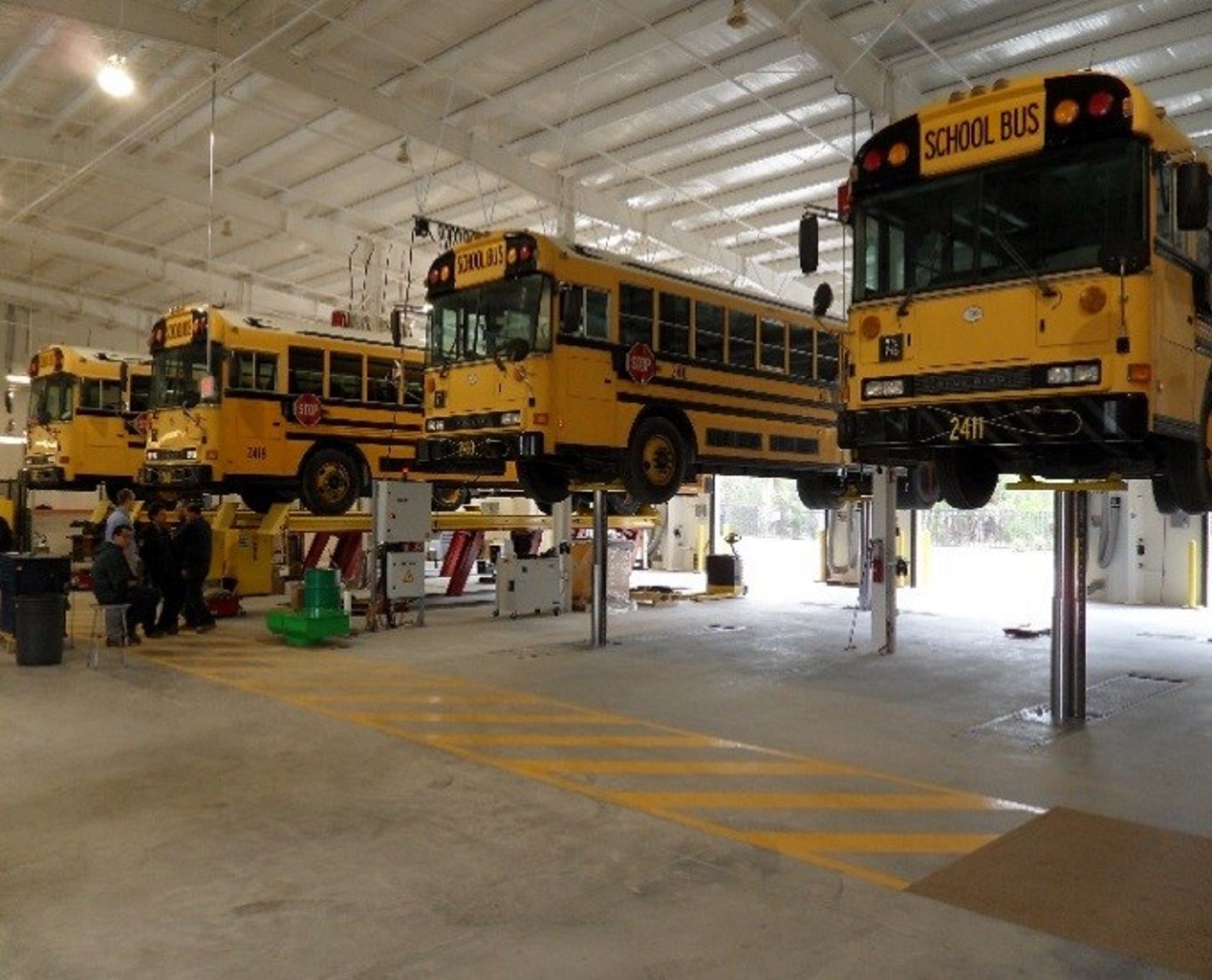 Stertil-Koni next-gen DIAMONDLIFT has become a top choice of pupil transportation maintenance facilities