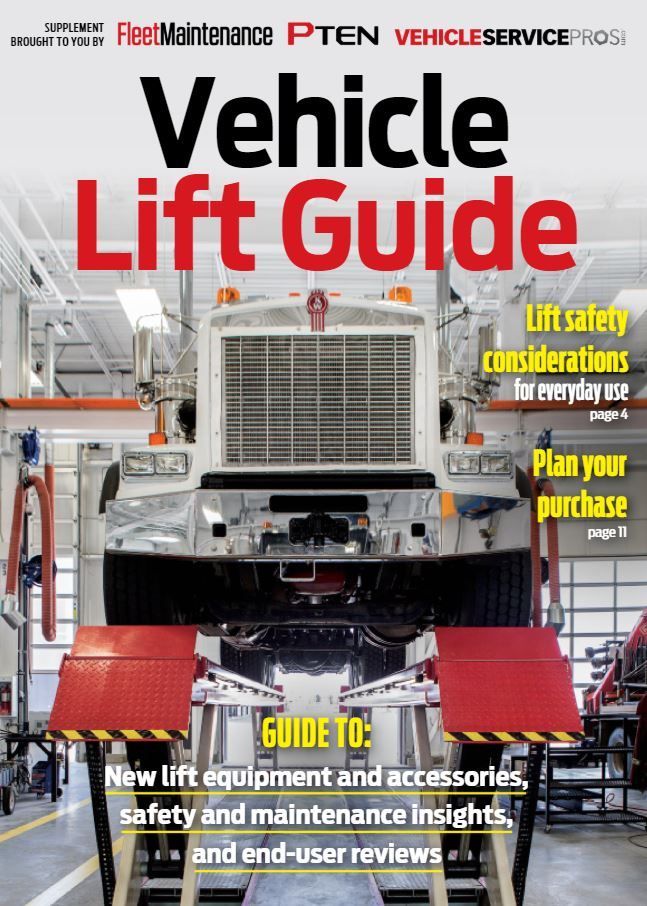 Stertil-Koni PTEN Vehicle Lift Guide