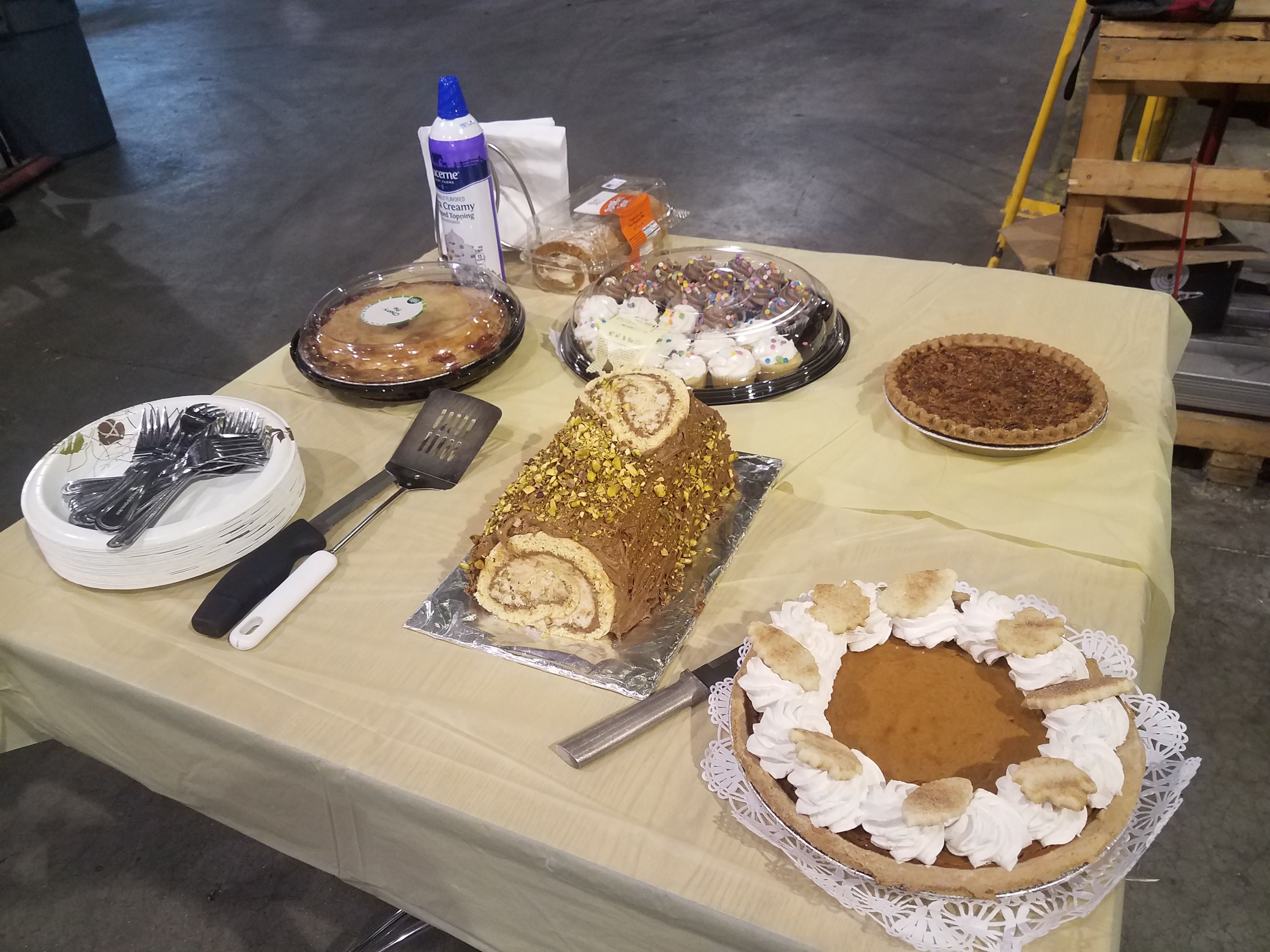 Thanksgiving 2019 desserts