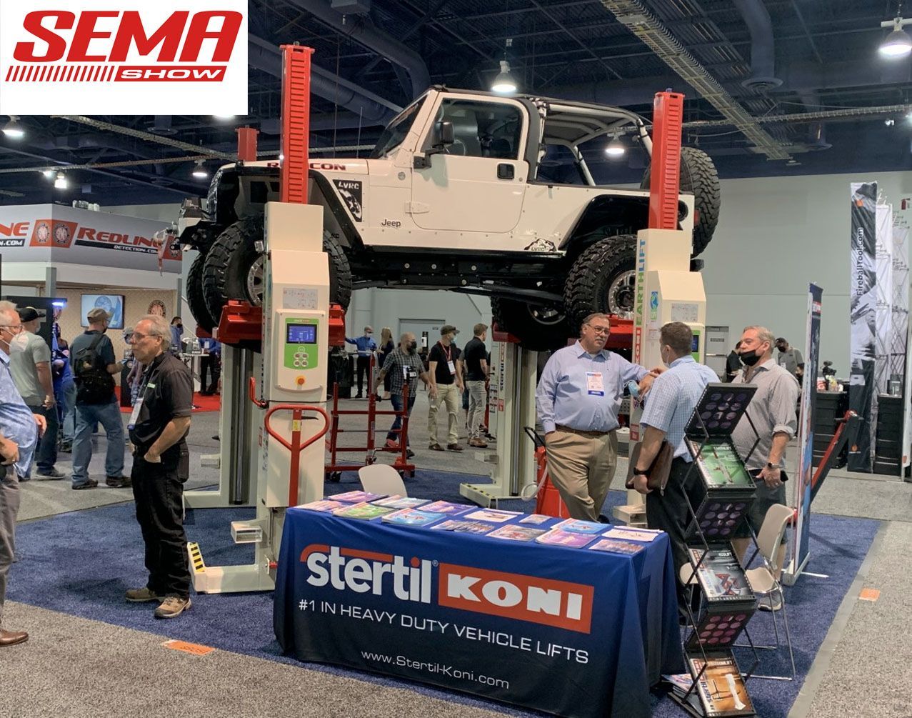 Mobile Column Lifts at SEMA 2021